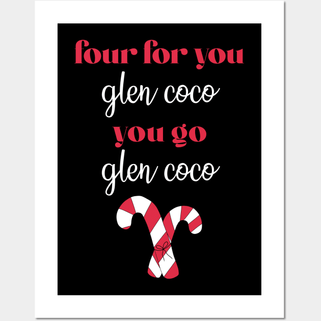 Four for You, Glen Coco Wall Art by pink + pip